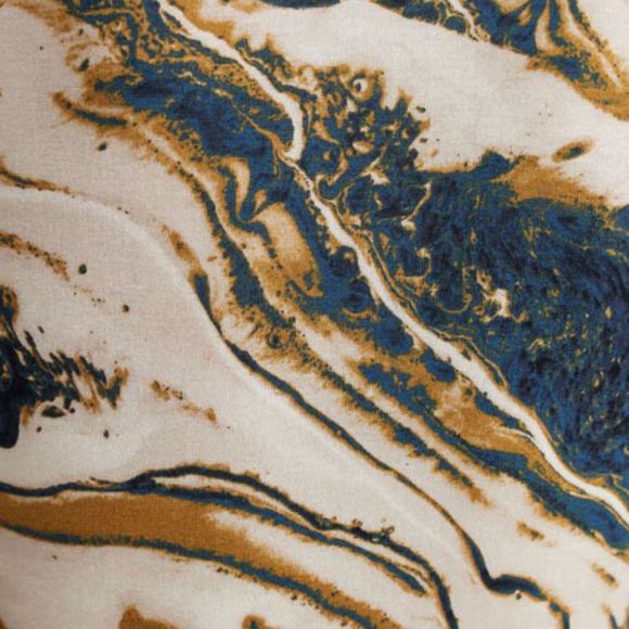 Long Sleeve Sheer Printed Turtleneck - Picture 11 of 13